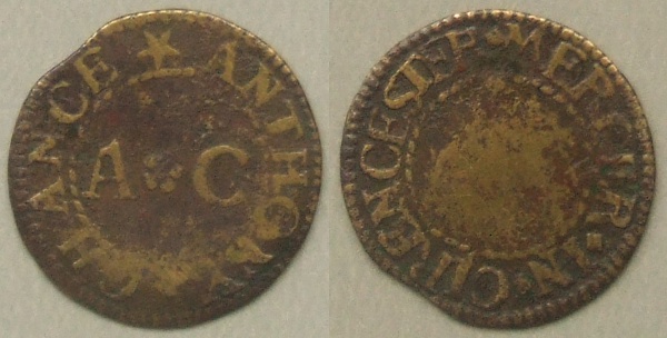Cirencester, Anthony Chance farthing N---- Cirencester, Anthony Chance farthing N----